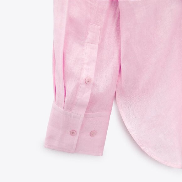 ZARA linen shirt XS - Picture 8 of 11